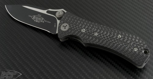 (#VNT-0053) MTX-2 Full Carbon Fiber Black Plain - Front
