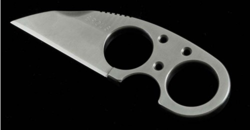 Brous Blades Silent Soldier Neck Knife - Front
