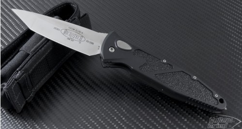 (#VNT-0039) Microtech Socom Elite Auto Satin Plain - Front