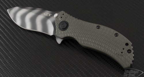 Zero Tolerance 0301 S/E Assisted Folder S/A Knife (3.75in Color Coated Plain S30-V) ZT0301 - Front