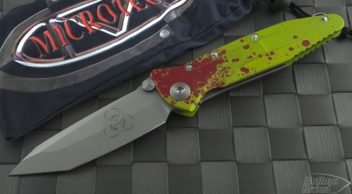 Microtech Knives Other Socom Delta T/E Folder Knife (4in Bead Blasted Plain ELMAX) A163-7Z - Front