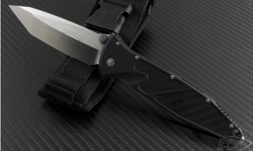 (#VNT-0041) Microtech Socom Elite T/E Satin Plain - Front