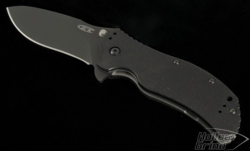 Zero Tolernace 0350 Black Plain - Front