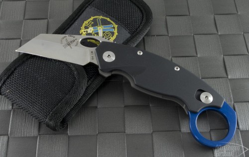 Cutters Knife and Tool Bengal S/E Folder (1.75in Satin Plain 154-CM) CKT-BABR - Front