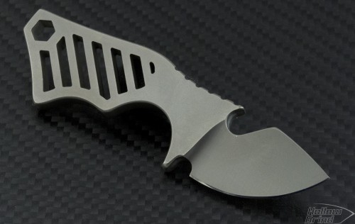 Medford Knife & Tool Stainless Steel Talon S/E Fixed (1.5in Satin Plain D2) MKT-TALON - Front