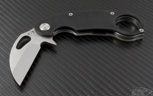 Medford Knife & Tool TFK-1 Karambit Folder (3in Bead Blasted Plain D2) MKT-TFK1-FLM - Front