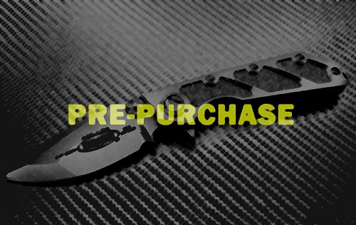 Microtech Knives DOC S/E Flipper S/A Knife (3.875in Black Plain ELMAX) 154-1-old - Front