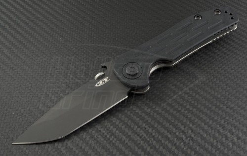 Zero Tolerance 0620 T/E Folder Knife (3.5in Black Plain ELMAX) ZT0620 - Front