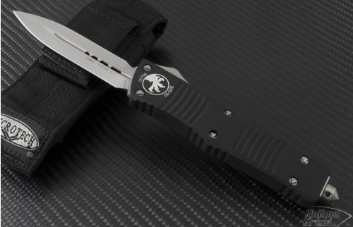 Microtech Knives Combat Troodon D/E Automatic OTF D/A Knife (3.75in Satin Plain ATS-34) 142-4-2012 - Front