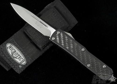 (#124-4) Microtech Daytona Satin Plain - Front