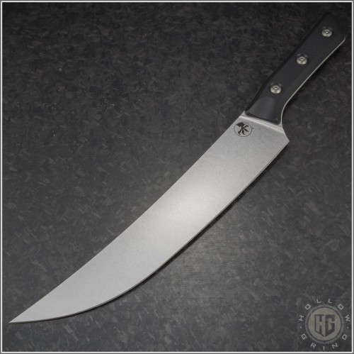 (#3800-10BK) Microtech Knives Butcher 10" Kitchen Knife - Front