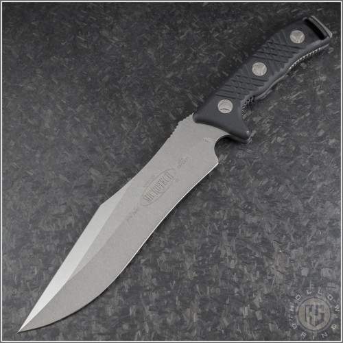 (#104-10) Microtech Arbiter Stonewash Plain - Front
