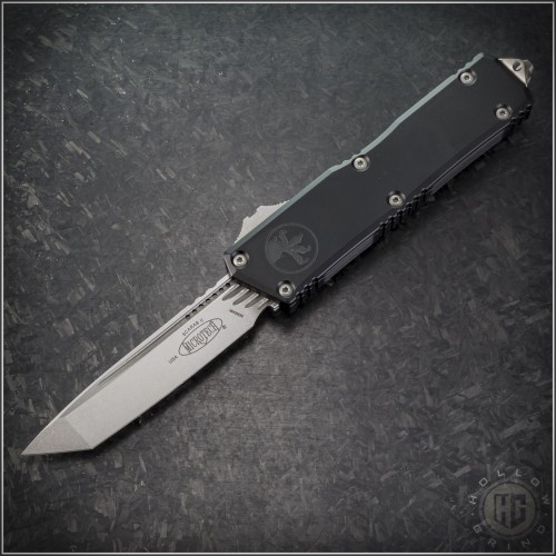 (#1177-10) Microtech Scarab II Executive Gen III T/E Stonewash Plain - Front
