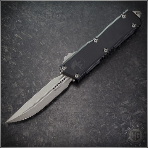 (#1181-10AP) Microtech Scarab II Gen III Executive D/E-S Apocalyptic Plain - Front