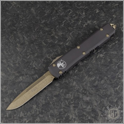 (#121-13) Microtech Ultratech S/E Bronzed - Front