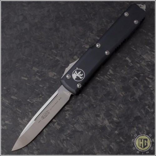 (#121-4) Microtech Ultratech S/E Satin Plain - Contoured Chassis - Front