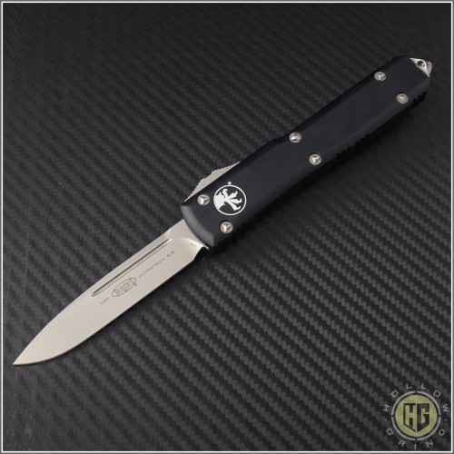 (#121-7CC) Microtech Ultratech S/E Bead Blast Plain - Front
