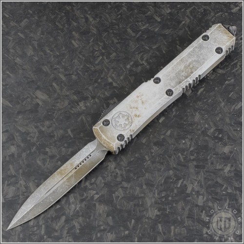 (#122-1SAD) Microtech Sandtrooper Ultratech S/E Plain - Front