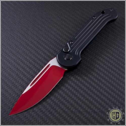 (#135-1SL) Microtech Sith Lord LUDT Red Standard - Front