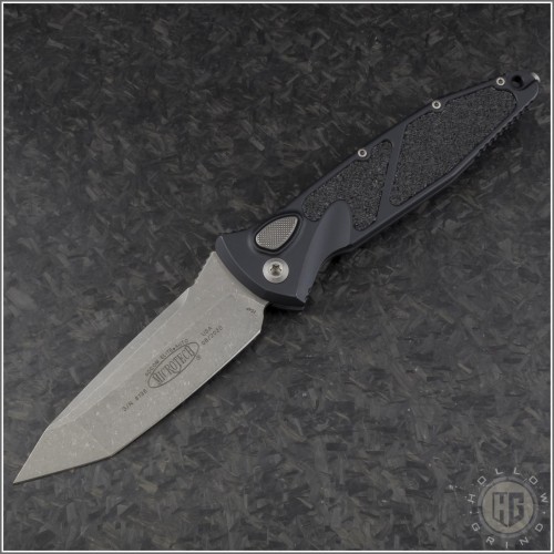 (#161A-10AP) Microtech Socom Elite Auto T/E Apocalyptic Plain - Front