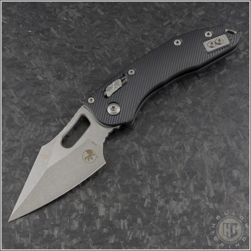 (#169RL-10APFL) Microtech Ram-Lok Stitch Fluted Aluminum Apocalyptic Plain - Front