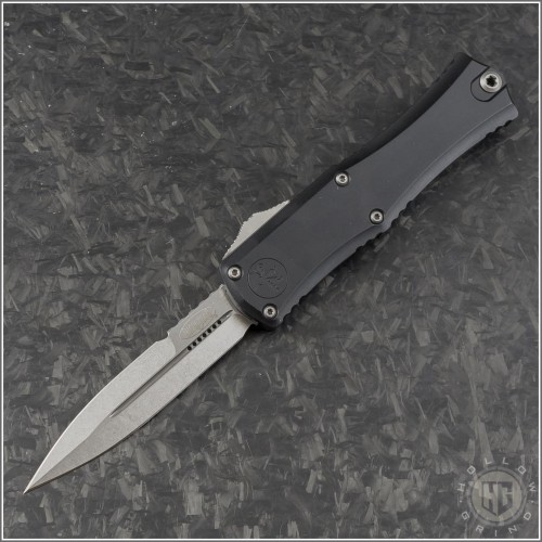 (#1701M-10) Microtech Knives Hera II Mini Bayonet Stonewash - Front