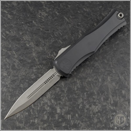 (#1702-10AP) Microtech Knives Hera II Apocalyptic D/E Plain - Front