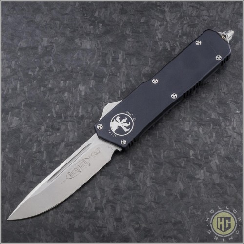(#176-10) Microtech Executive Scarab S/E Stonewash Plain - Front