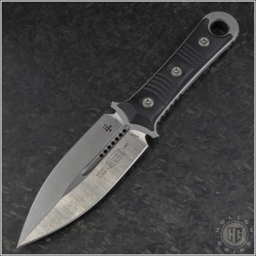 (#201-10) Microtech SBD D/E Stonewash Standard - Front