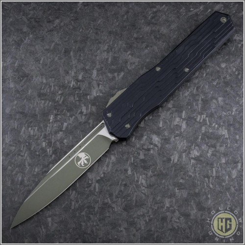 (#241-1GRB) Microtech Cypher S/E OD Green Standard - Front