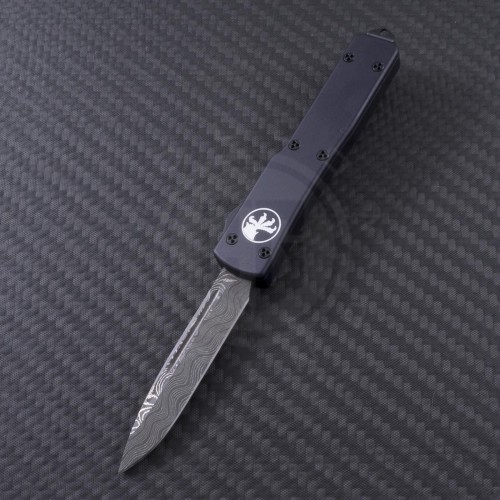 (#347-MCK) Microtech UTX-70 S/E Damascus - Front