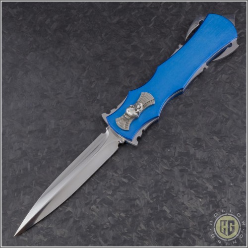 (#BK-RZR-BL) Burn Knives Custom Razor Scythe Series - Front