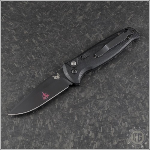 (#BM-CLA4300BK) Benchmade 4300BK CLA Black Plain - Front
