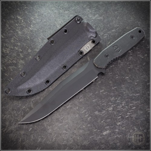 (#BSC-Rogue1-002) Blackside Customs Rogue 1 Triple Black G-10 - Front