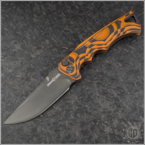 (#BT-TF-001) Briand Tighe & Friends Tighe Fighter Black Plain - Front