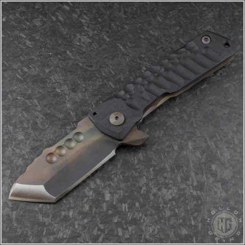 (#CF-FIFP-5) Crusader Forge FIFP Flipper Tanto - Front