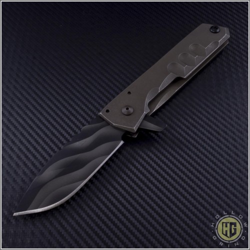 (#CF-SF-5) Crusader Forge Streetfighter Ti Folder - Front