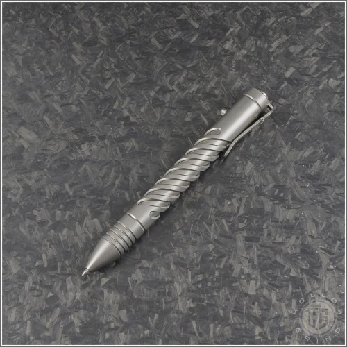 (#CK-PEN-Spiral) Chaves Bolt Action Pen Spiral Pattern - Front
