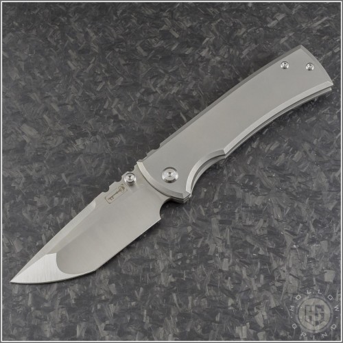 (#CK-Reden229-Ti) Chaves Knives Redencion 229 Ti Scale - Front