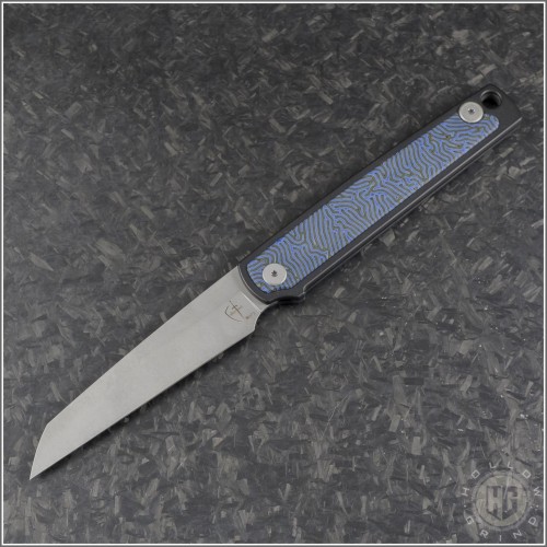 (#Cultro-Slim-004) Cultrotech Knives Slim Slipjoint Micarta - Front