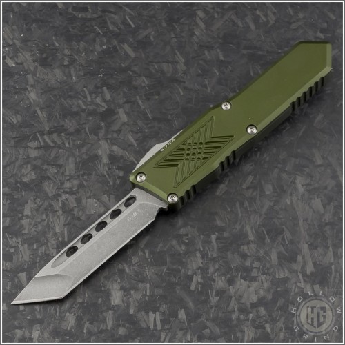 (#GT-12-8521) Guardian Tactical OD Green GTX-25 T/E Stonewash Plain - Front