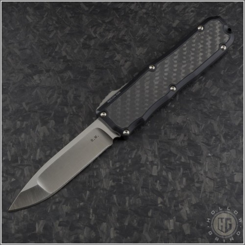 (#GT-92711-S) Guardian Tactical Recon-035 CF Inlay Satin Plain - Front