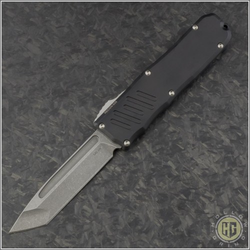 (#GT-93521) Guardian Tactical Recon-035 Stonewash Tanto Plain - Front