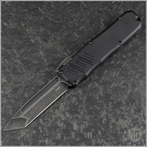 (#GT-93621) Guardian Tactical Recon-035 Dark Stonewash Tanto Plain - Front