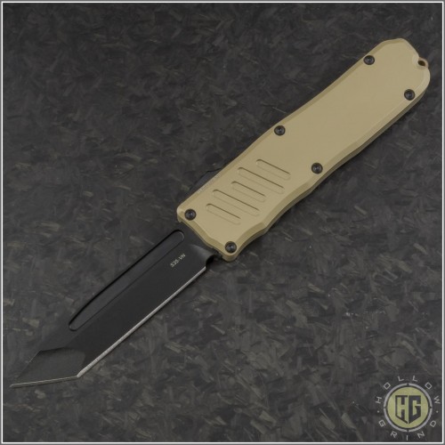 (#GT-97121-DT) Guardian Tactical Desert Tan Recon-035 T/E Black Tactical Plain - Front