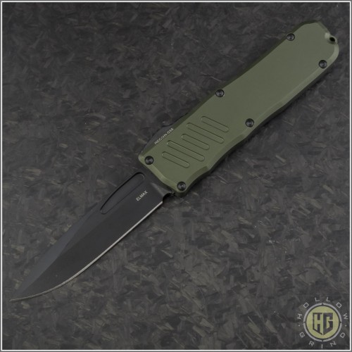 (#GT-98111-OD) Guardian Tactical OD Green Recon-035 S/E Black Tactical Plain - Front