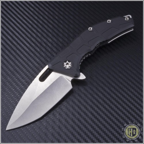 (#H009-2A) Heretic Knives Martyr Stonewash Plain - Front