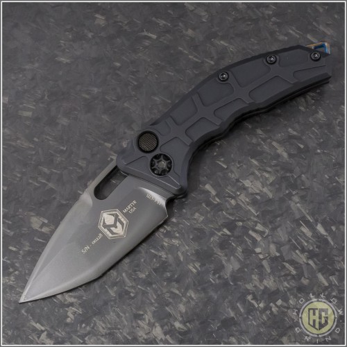 (#H011-6A-Copper) Heretic Knives Martyr Auto Patina Copper Strap DLC - Front