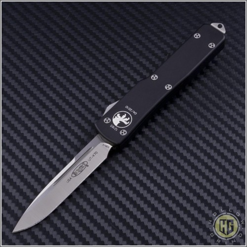 (#HG-0024) Microtech UTX-70 S/E Satin Plain - Front
