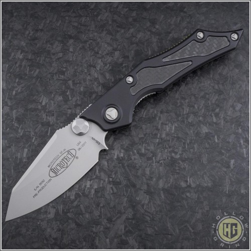 (#HG-0057) Microtech Select-Fire-M Bead Blast Plain Pre-Production - Front